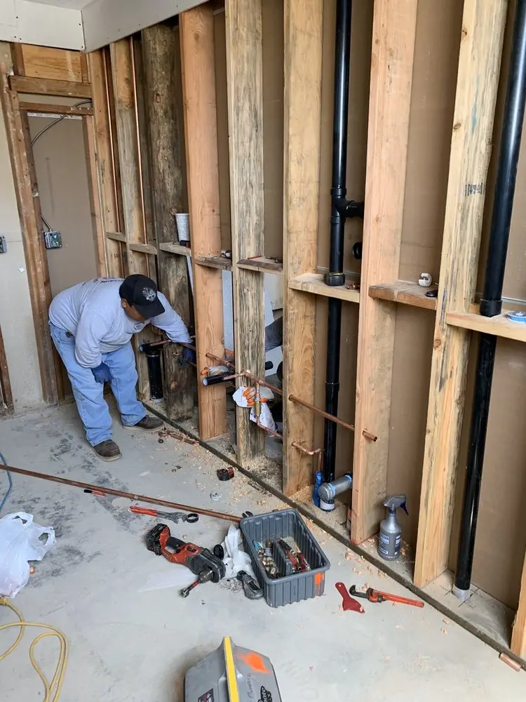 Commercial rough-in plumbing for Gas Line Repair in Elbridge